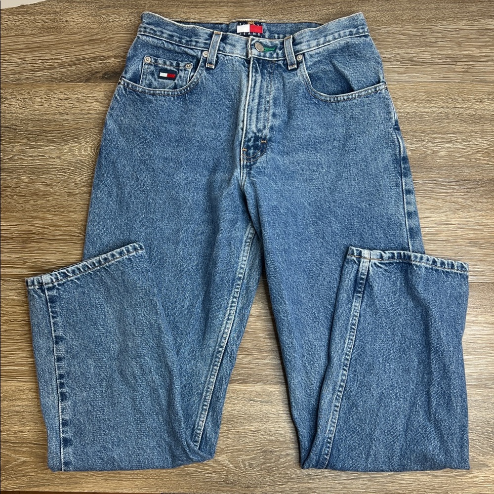 Tommy Hilfiger Jeans | Vintage Carpenter Style Denim | Medium Wash | 90s Fit
